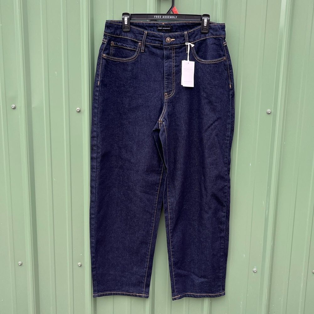 Women’s Barrel Leg Denim Jeans Pants Size 10